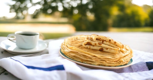 Crêpes bretonnes à la vanille